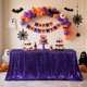 thumbnail image 2 of Mantel de lentejuelas Poise3eHome, color morado, 228 x 335 cm, rectangular, 2 of 8
