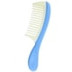 thumbnail image 5 of 2-6 paquetes de plástico de plástico anchos desanimados desanimado peine de cabello sin peine estático azul 3 piezas, 5 of 7