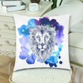 thumbnail image 3 of MKHERT Lion Throw Pillowcase Pillow Cover Cushion Couver 18x18 inch, Set of 2, 3 of 3