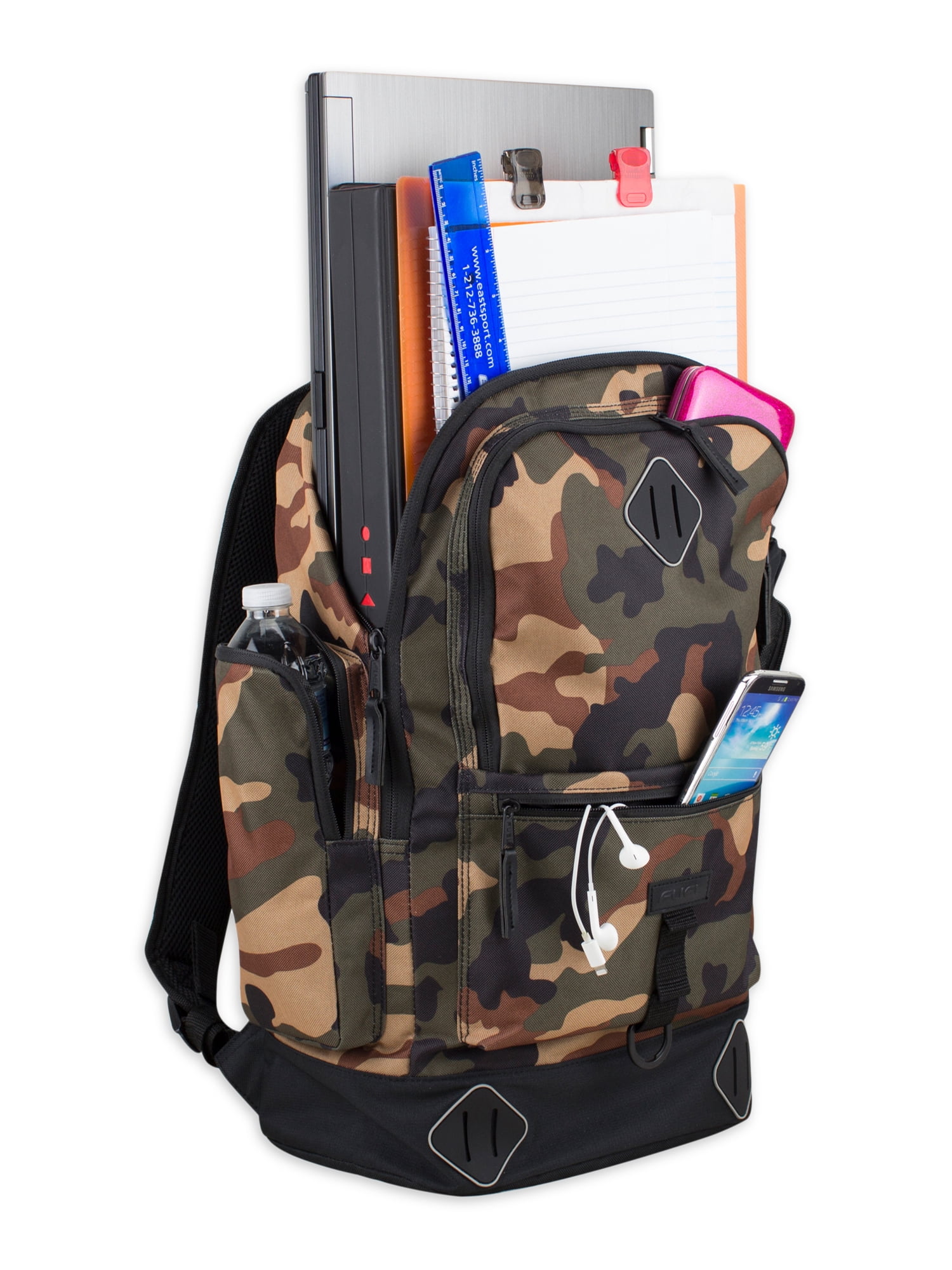 Fuel Unisex Honor Roll Backpack, Army Camouflage