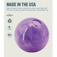 thumbnail image 3 of Planet Dog Orbee-Tuff Mazee Interactive Puzzle Dog Toy, Purple, One-Size, 3 of 4