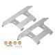 thumbnail image 1 of Pedal lateral de metal RC coche de escalada aleación de aluminio reemplazo de pedal para Axial SCX10IISilver, 1 of 8