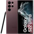 thumbnail image 1 of Refurbished Samsung Galaxy S22 Ultra 5G - 128GB – Burgundy – 108MP Quad Rear & 40MP Front Camera - Fully Unlocked Smartphone - Excellent Condition, 1 of 12