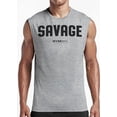 thumbnail image 2 of Savage Men's Workout Shirt for Men, Gym Funny Deadlift Lifting T-Shirt, 2 of 7
