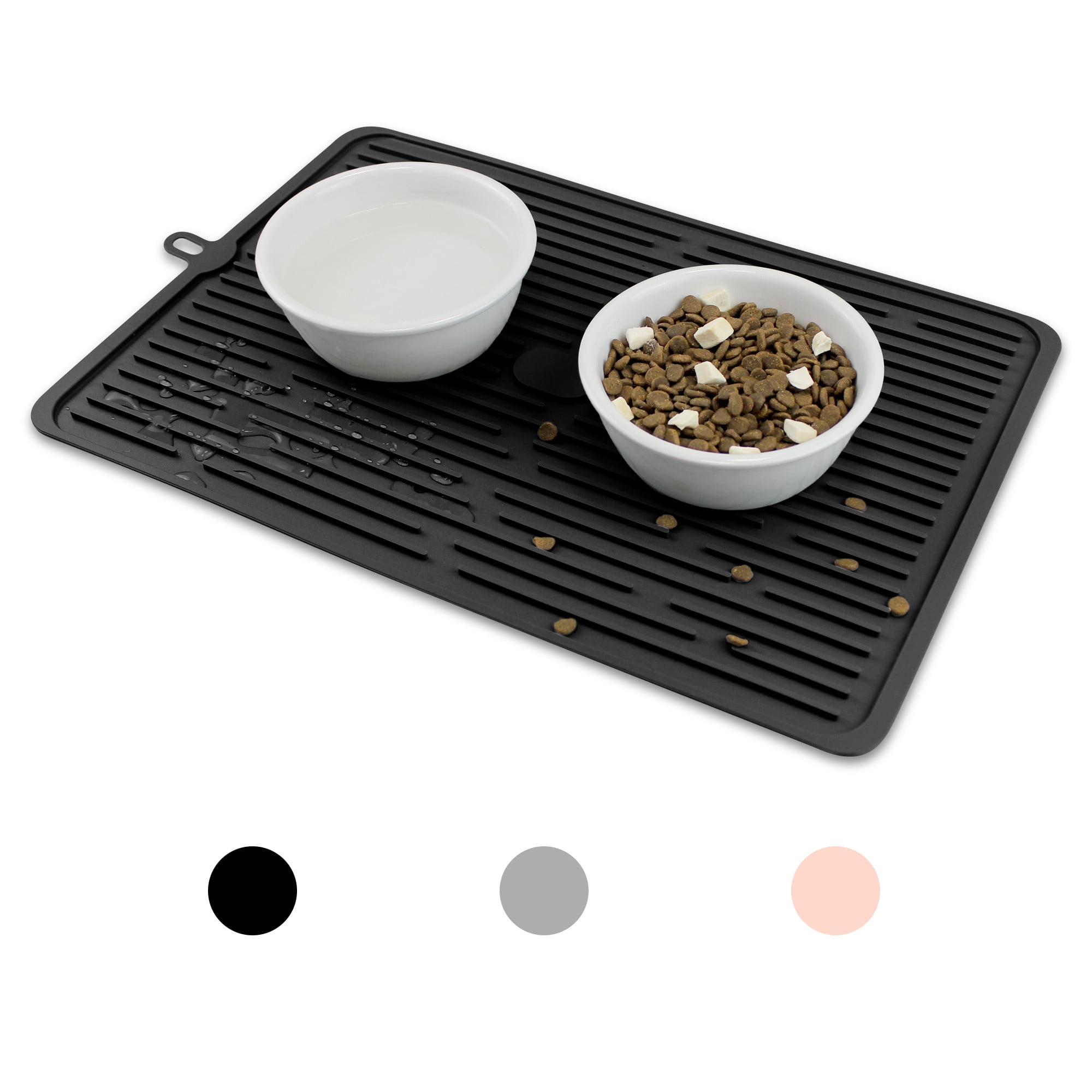 Ptlom Pet Placemat for Dog and Cat, Pet Mat for Prevent Food and Water