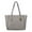 Gray, variant on MKF Collection Robin Vegan Leather Women's Tote Bag, Shopper Shoulder Purse Handbag by Mia K - Taupe
