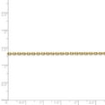 thumbnail image 5 of Real 14kt Yellow Gold 1.8mm Diamond Cut Round Open Link Cable Chain; 20 inch; for Adults and Teens; for Women and Men, 5 of 5