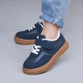 thumbnail image 4 of YunPes Toddler Boys Girls Non-Slip Skate Sneakers Casual Flat Athletic Shoes with Hook & Loop Strap School & Outings Walking, 4 of 9