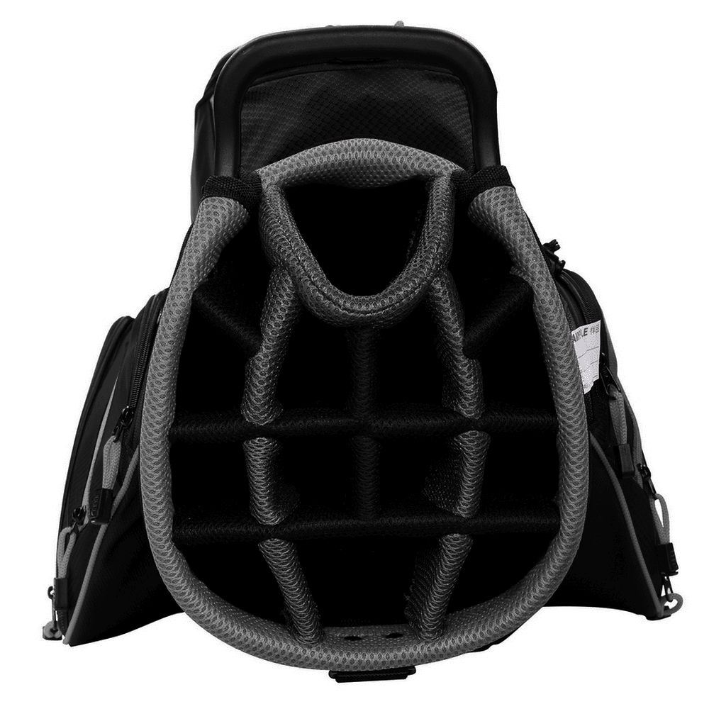Ram Golf Lightweight Cart Bag with 14 Way Dividers Top Black/Grey