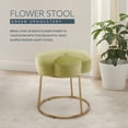 thumbnail image 4 of Linon Seraphina Accent Vanity Stool, Multiple Colors, 4 of 14