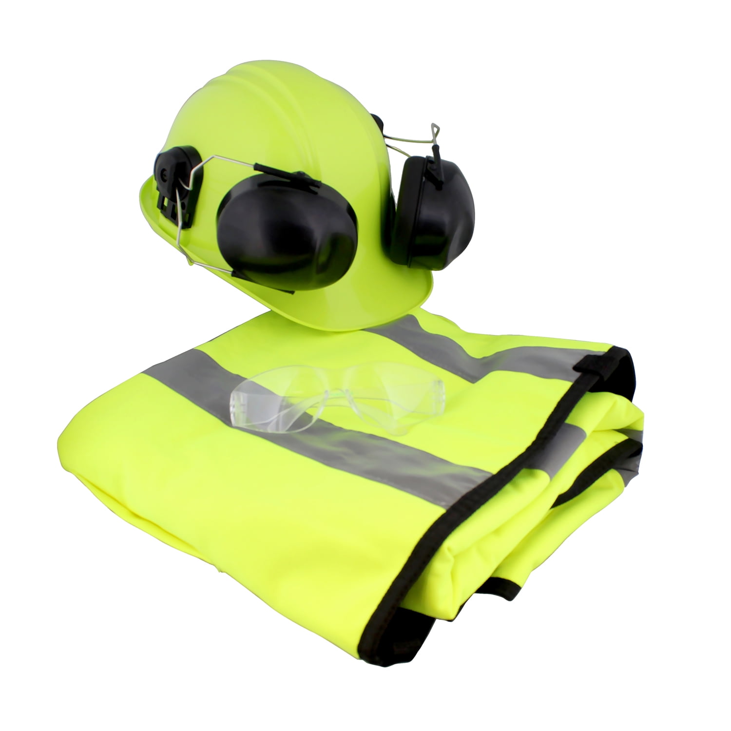 mesh face shield for hard hat