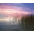 thumbnail image 2 of Weissing, Gerd 31x26 White Modern Wood Framed Museum Art Print Titled - SETTING SUN II, 2 of 4
