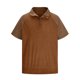 thumbnail image 4 of pstuiky Camisa de manga corta para hombre, Blazer informal de manga larga con cuello redondo para hombre, color liso, transpirable, para fitness camisas casuales para hombre s, 4 of 8
