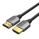 thumbnail image 2 of Cable HDMI macho a macho VENTION ALEHD tipo A de 0,5 m con carcasa de aleación de aluminio, 4K 60Hz HD, 2 of 5