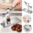 thumbnail image 1 of Heavy-Duty Stainless Steel Chestnut Opener with Comfort Grip - Safe Nut Cracker for Walnuts & Kitchen Use, 1 of 8