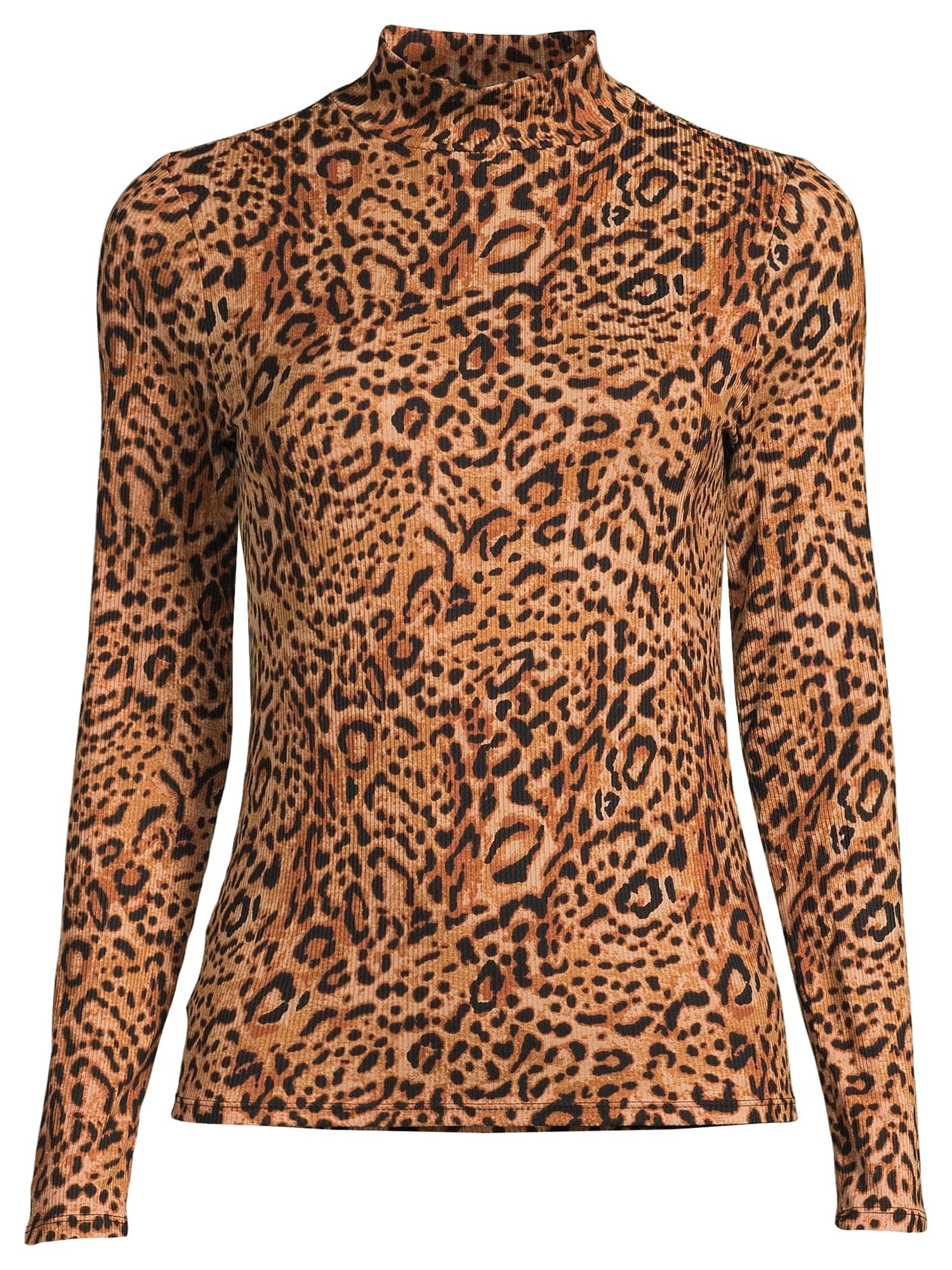No Boundaries Women's Juniors Long Sleeve Mock Neck Top, Sizes XS-3XL