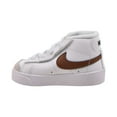 thumbnail image 4 of Toddler's Nike Blazer MID '77 White/Vivid Sulfur-Pecan (DA4088 103) - 9, 4 of 6