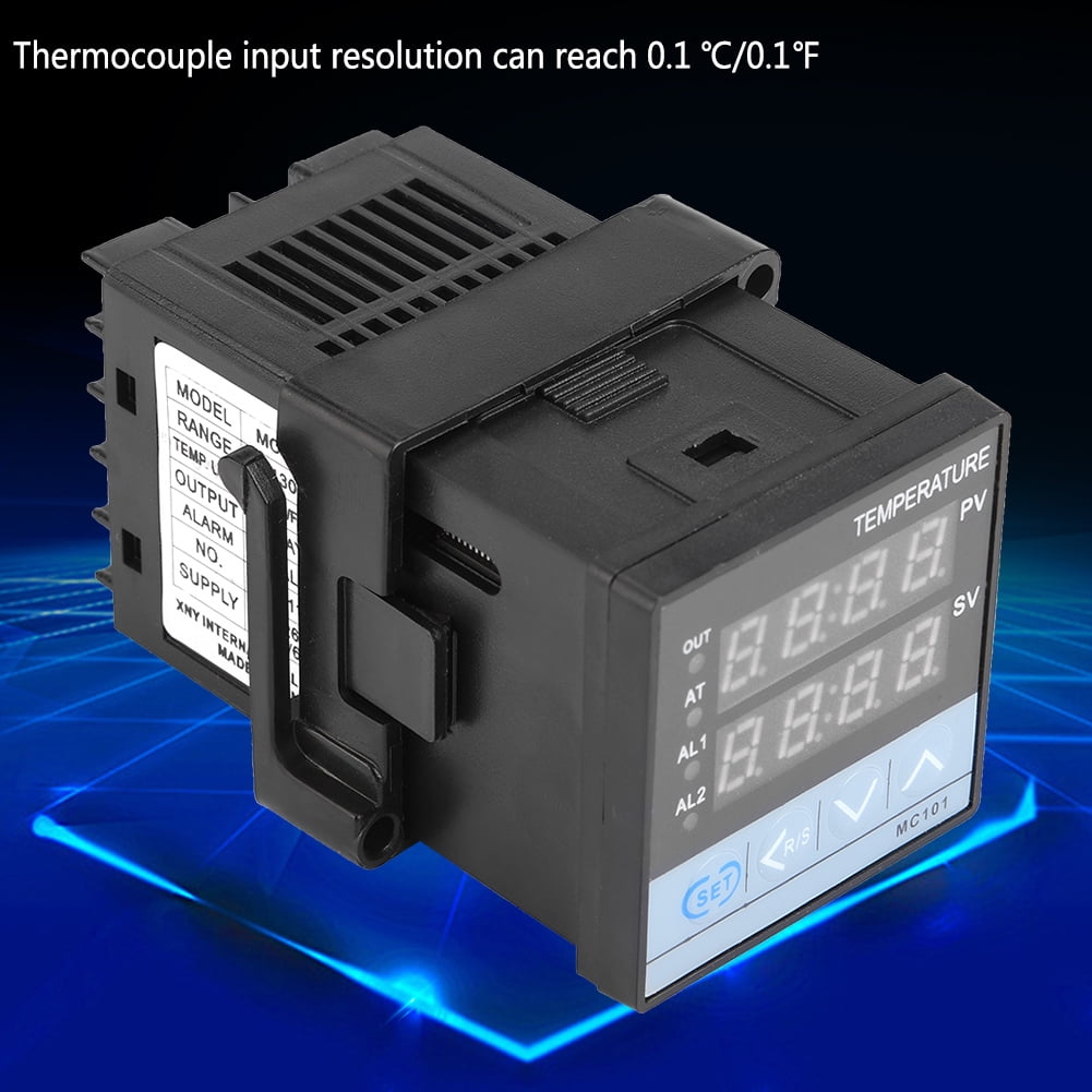 MC101 Embedded Panel Industrial Use for Industrial Temp Controller Durable Relay SSR Output Temperature Controller 