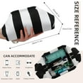 thumbnail image 2 of Summer Woven Clutch Purse for Women 2025 Crochet Stripped Beach Bag Hot Pink Spring Purse Evening Handbag, 2 of 6