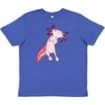 thumbnail image 3 of Inktastic Axolotl Says Hello Cute Salamander Youth T-Shirt, 3 of 5