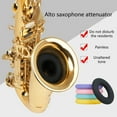 thumbnail image 6 of Silicone Sax Tone Filter Tenors Saxophone Rings Silencers Noise Remove Tool Sax Sound Dampener Musical Instrument Accessory, 6 of 8