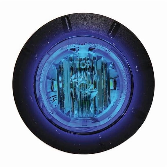 Maxxima Courtesy Light,6 LED,1-1/4In Round,Blue M09400BCL