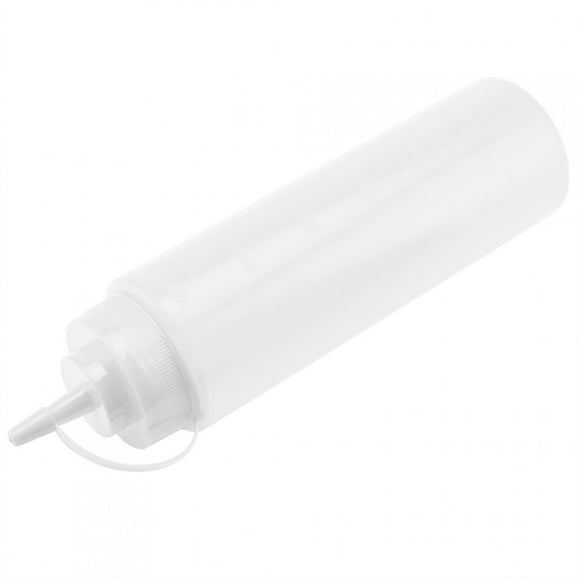 Botellas Exprimibles Para Condimentos, 720 Ml, 10 Piezas, Botellas Exprimibles De Pláshico Pe Para Salsas, Botellas Exprimibles Con Boquilla Estrecha Para Salsa, Acite, Crema,