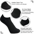 thumbnail image 2 of MD FootThera Ultra Soft Athletic Bamboo Socks for Women with Cushioned Sole No Show Socks White 9-11, 2 of 7