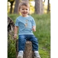 thumbnail image 2 of Standing Giraffe T-Shirt Infant -Image by Shutterstock,  12 Months, 2 of 4