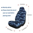 thumbnail image 5 of Yiaed Starry Sky Print Car Seat Covers,Universal Auto Seats Protector Fits for Car,SUV Sedan,Truck,Automotive Seat Covers & Accessories-2 PCS, 5 of 9