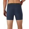 thumbnail image 4 of Underwear Boxer Briefs, 6-Pack, Moisture-Wicking Underwear, Cotton, Solids, 4 of 7