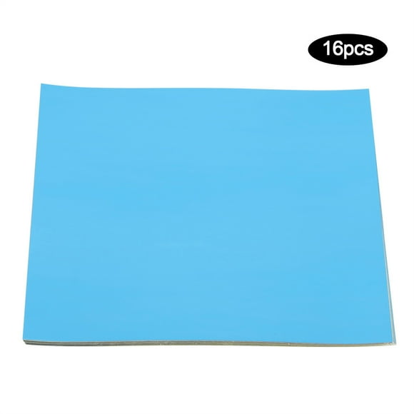 Etiqueta de la pared NikouMX 16 piezas espejos cuadrados autoadhesivos PVC