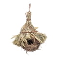 thumbnail image 4 of Nido de pájaro colgante, cajas de anidación de pájaros tejidas a mano, hecho a mano para colgar en el exterior casa de nido de colibrí para ,, 4 of 8