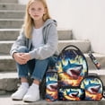 thumbnail image 2 of Pzuqiu Cool Shark Back Pack for School Boys 5 pcs Backpacks for Teens Boys Backpack with Lunch Bag Pencil Case Water Bottle Holder Bag Shoulder Strap Rucksack, 2 of 7