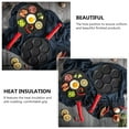 thumbnail image 3 of KONTONTY 1Pc Household Waffle Pan Nonstick Aluminium Alloy with Wear Resistant Bottom for Cooking, 3 of 8