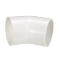 thumbnail image 4 of Unique Bargains 50mm Slip 45 Degree Pipe Fitting Elbow Coupling Connectors 2Pcs, 4 of 4