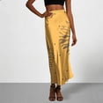 thumbnail image 2 of Levmjia Womens Midi Skirt Printed High Waist Elastic Waist Slim Fit Casual Skirt Soft Breathable Stylish For Daily Dating Party Vacation Spring Summer Wear, 2 of 7