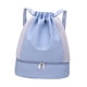 thumbnail image 3 of Mochila con cordón y correa de hombro ajustable, mochila deportiva, almacenamiento de baloncesto Azul, 3 of 9
