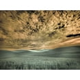 thumbnail image 2 of Eggers, Terry 18x15 Gold Ornate Wood Framed with Double Matting Museum Art Print Titled - USA-Washington State-Palouse-wheat field and clouds, 2 of 4