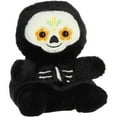 thumbnail image 2 of Aurora® Spooky Palm Pals™ Santiago Sugar Skull™ Stuffed Animal - Pocket-Sized Play - Collectable Fun - Black 5 Inches, 2 of 6