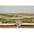 thumbnail image 3 of Vintage Amore Sand Green Area Rug 8x10 Distressed Microfiber Polyester, 3 of 6