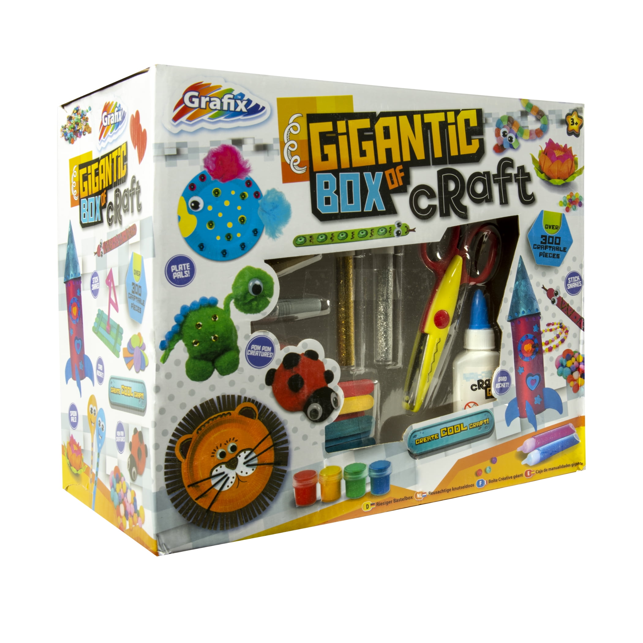 NUOVO Grafix Grande Scatola Di Craft Per Bambini GIGANTE Art Set 