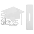 thumbnail image 1 of GOOHOCHY Graduation Picture Frame Centerpieces White Wood Rectangle for Office Use 1 Piece, 1 of 8