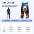 thumbnail image 3 of Yiaed Cartoon Bald Eagle USA Print Men's Lounge Pants, Loose PJ Bottoms, Long Pajama Pants for Men-Medium, 3 of 5