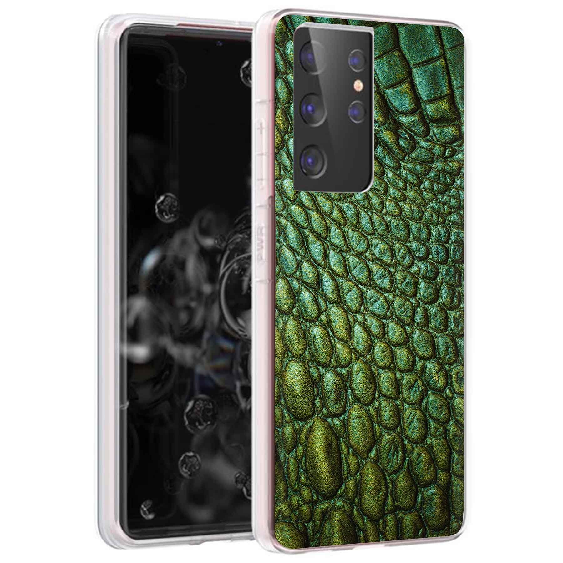 Clear Phone Case for Samsung Galaxy S21 Ultra 5G Dominican