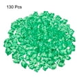thumbnail image 3 of Uxcell 25x15mm Fake Ice Cube Acrylic Irregular Crushed Crystal Rocks Fake Diamonds, Green 1 Pack (130Pcs), 3 of 5