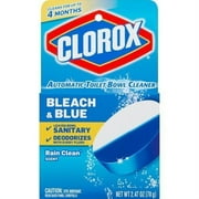 Clorox Bleach and Blue Rain Clean Scent Automatic Toilet Bowl Cleaner, 2.47 Ounce