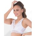 thumbnail image 1 of Bralette 10029 Angélica Chew ® | Lencería Fina blanco M ANGELICA CHEW 10029, 1 of 2