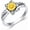 03-Daffodils, variant on Vintage Birthday Flower Rings for Women 925 Sterling Silver Birth Flower Jewelry Gifts for Mom Wife