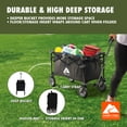 thumbnail image 3 of Ozark Trail Multi-Purpose Big Bucket Cart, Black Wagon, 3 of 14